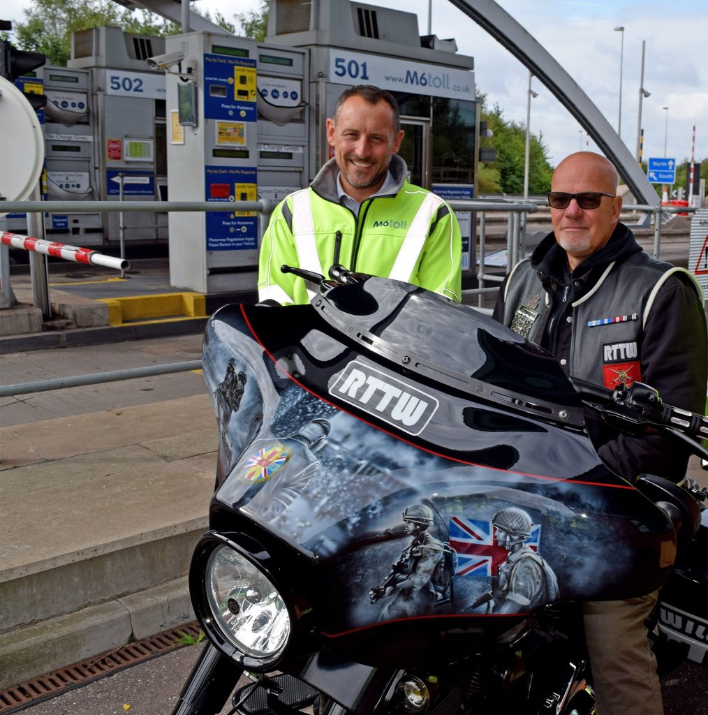 M6toll confirms continued support for Ride to the Wall