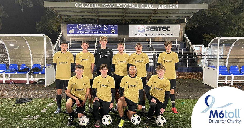 M6toll provide sponsorship to local Football team