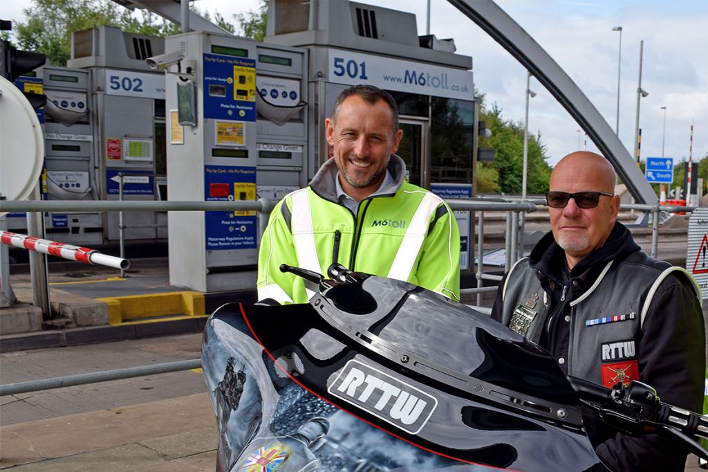 M6toll confirms continued support for Ride to the Wall