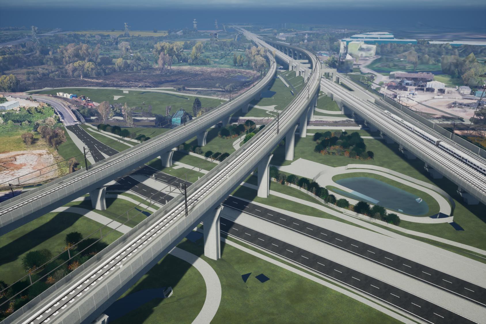 High Speed 2 (HS2) works image